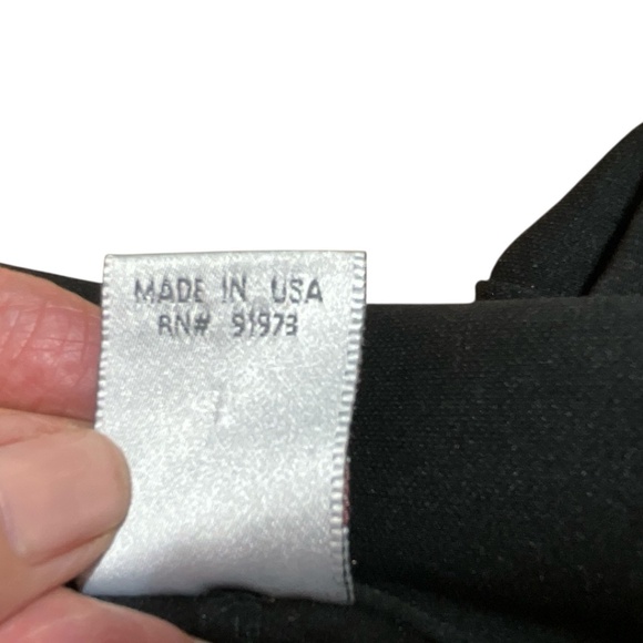 JW Black Maxi Length Shirt Dress / Long Line Blazer / Duster Sz L - Picture 8 of 10